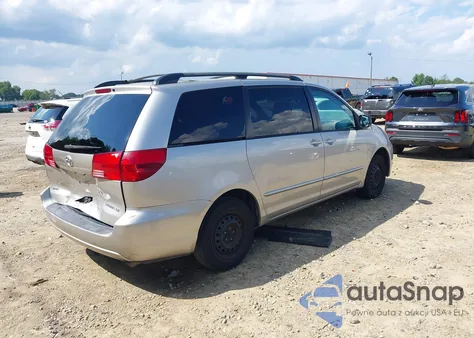 2004 Toyota Sienna Le z USA, uszkodzony, nr VIN 5TDZA23C74S130513